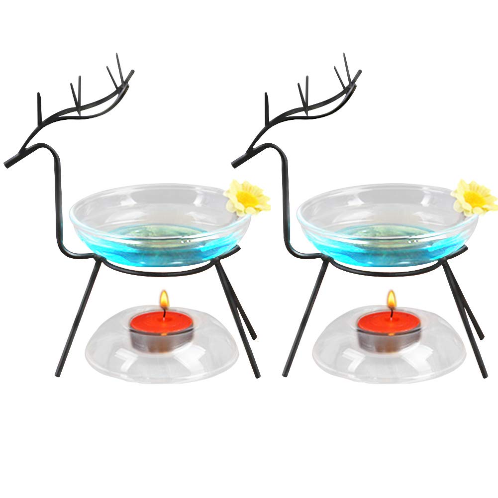 Amazon.co.jp: HIGHAWKガラス製 アロマポット 耐熱 アロマ